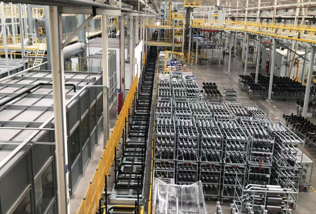 荆门长城底盘物流输送线