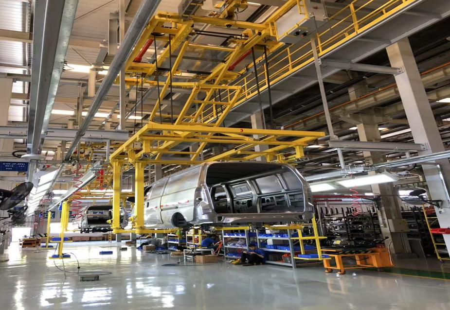 G100&G100P电动物流车开发项目总装装配线